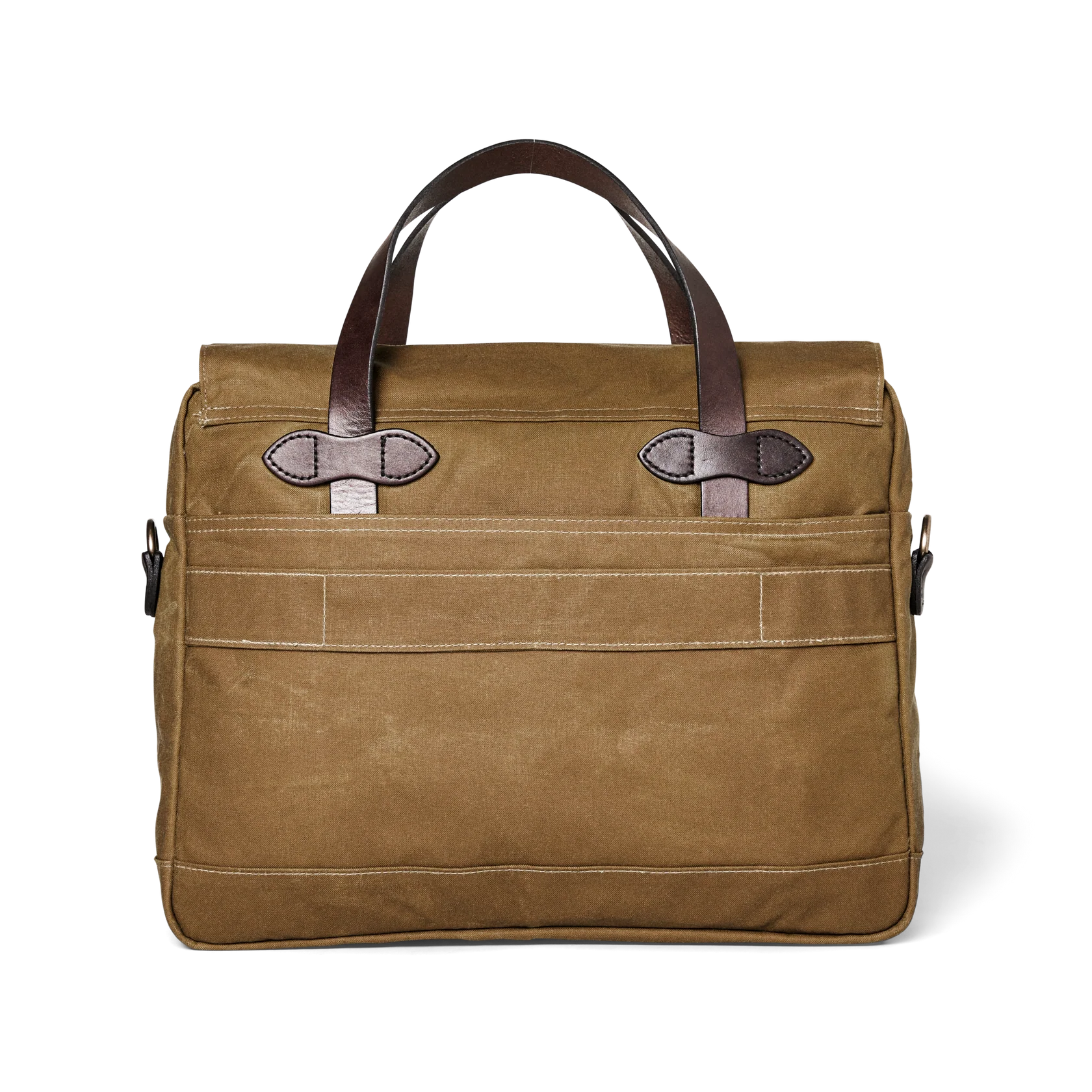 24 Hour Tin Cloth Briefcase - Dark Tan