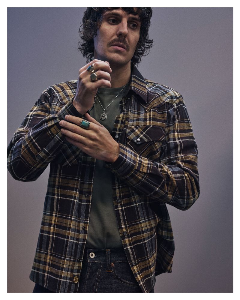 Indigofera Dawson Flannel