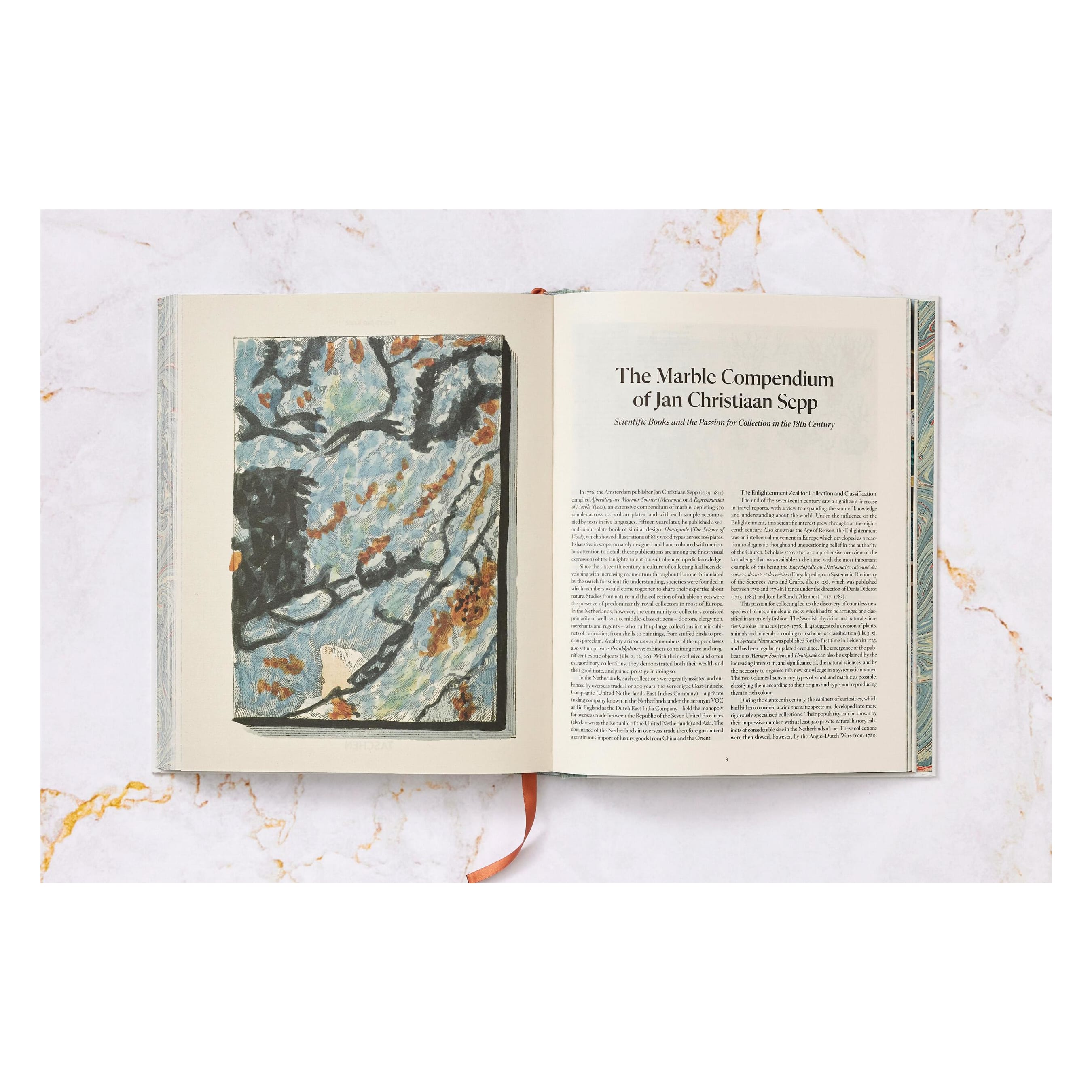 Jan Christiaan Sepp. The Book of Marble (German, French, English) (FFE)