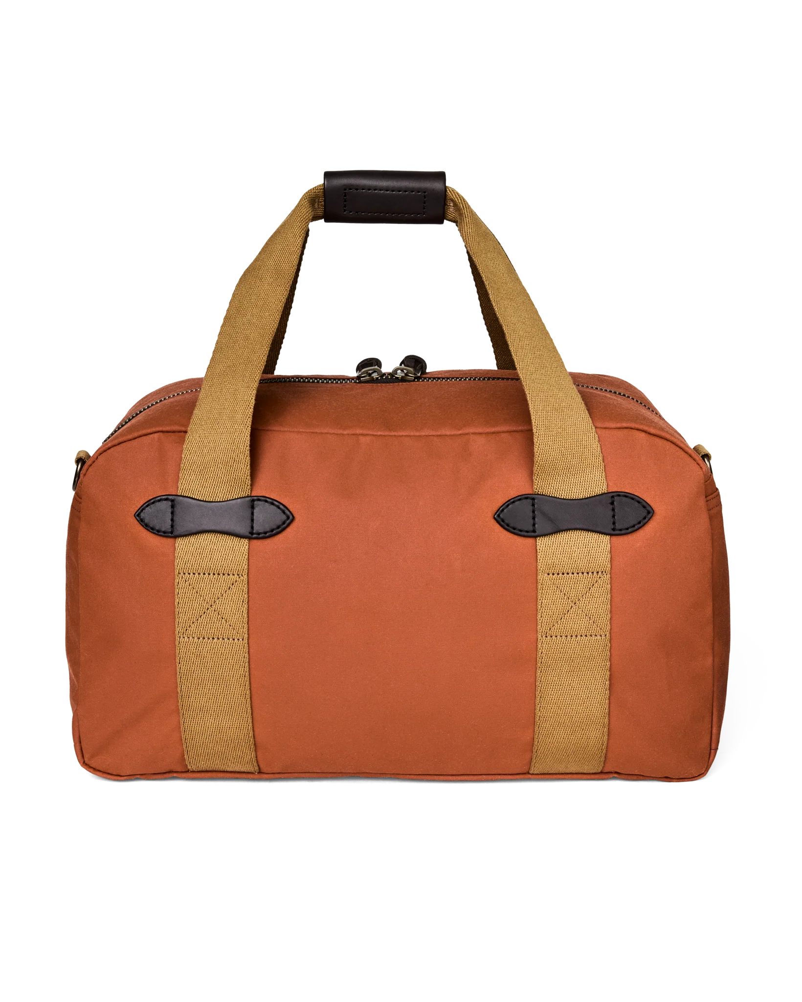 SMALL TIN CLOTH DUFFLE BAG - RUST