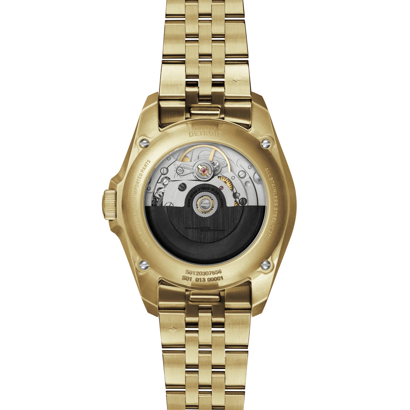 Circadian Monster Automatic Watch-Gold