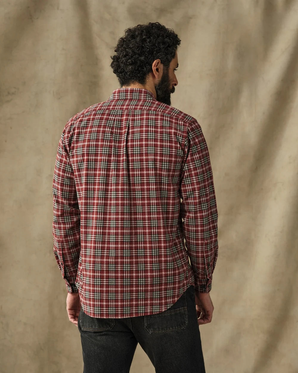 Field Flannel Shirt-Russet Red Plaid
