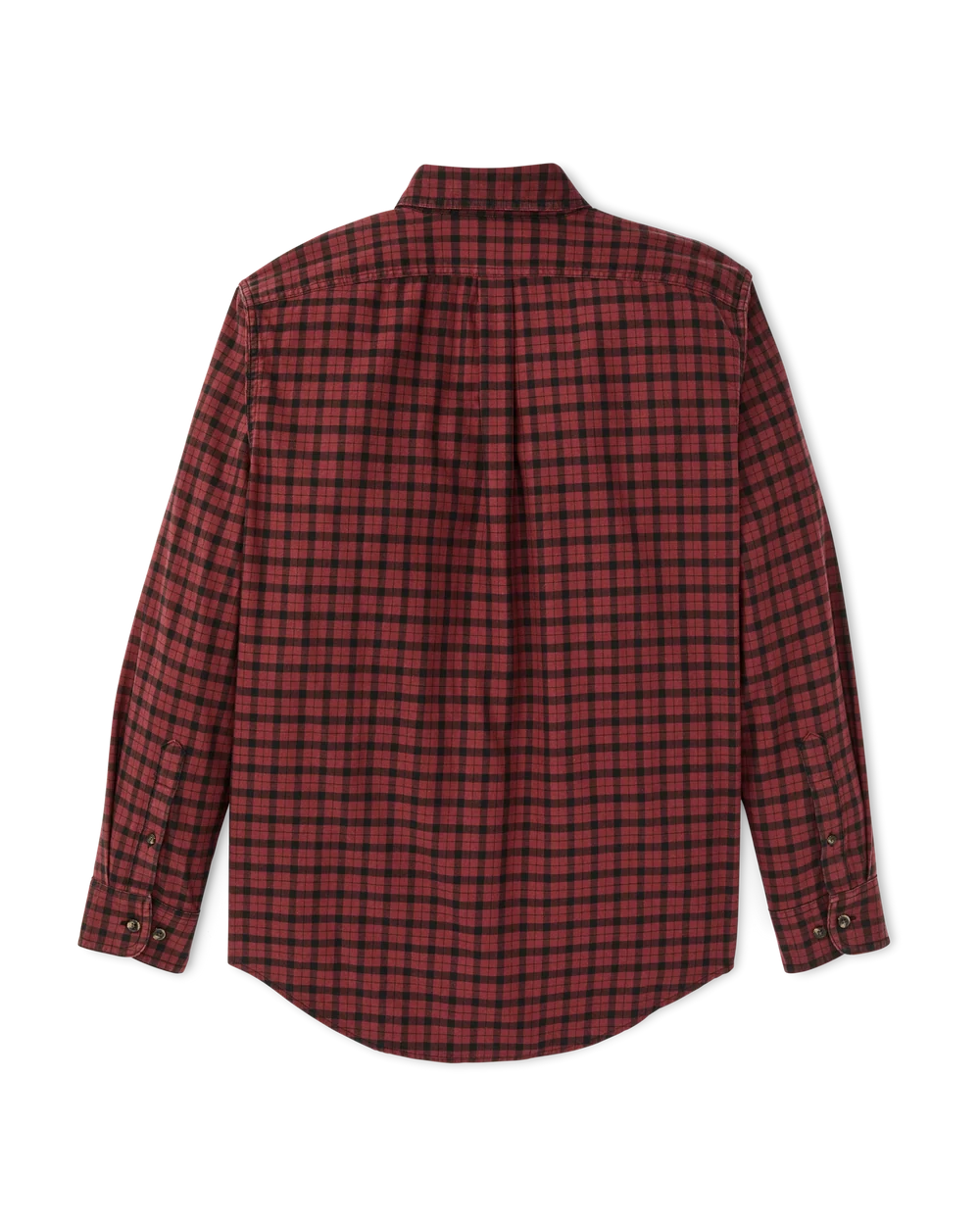 Lightweight Alaskan Guide Shirt - Port / Black Plaid