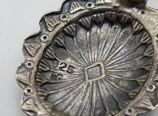 Sterling Concho Bracelet