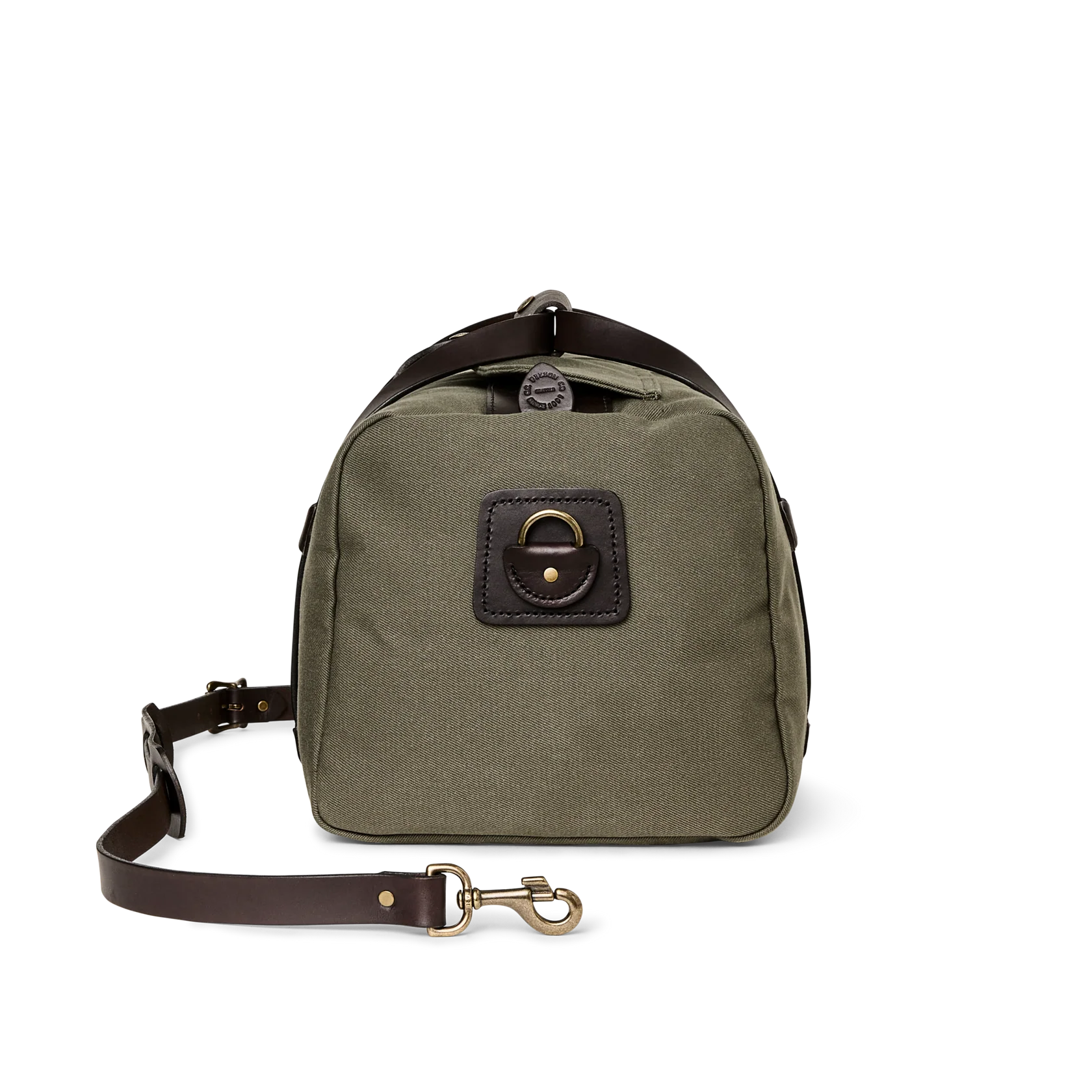 SMALL RUGGED TWILL DUFFLE - OTTER GREEN