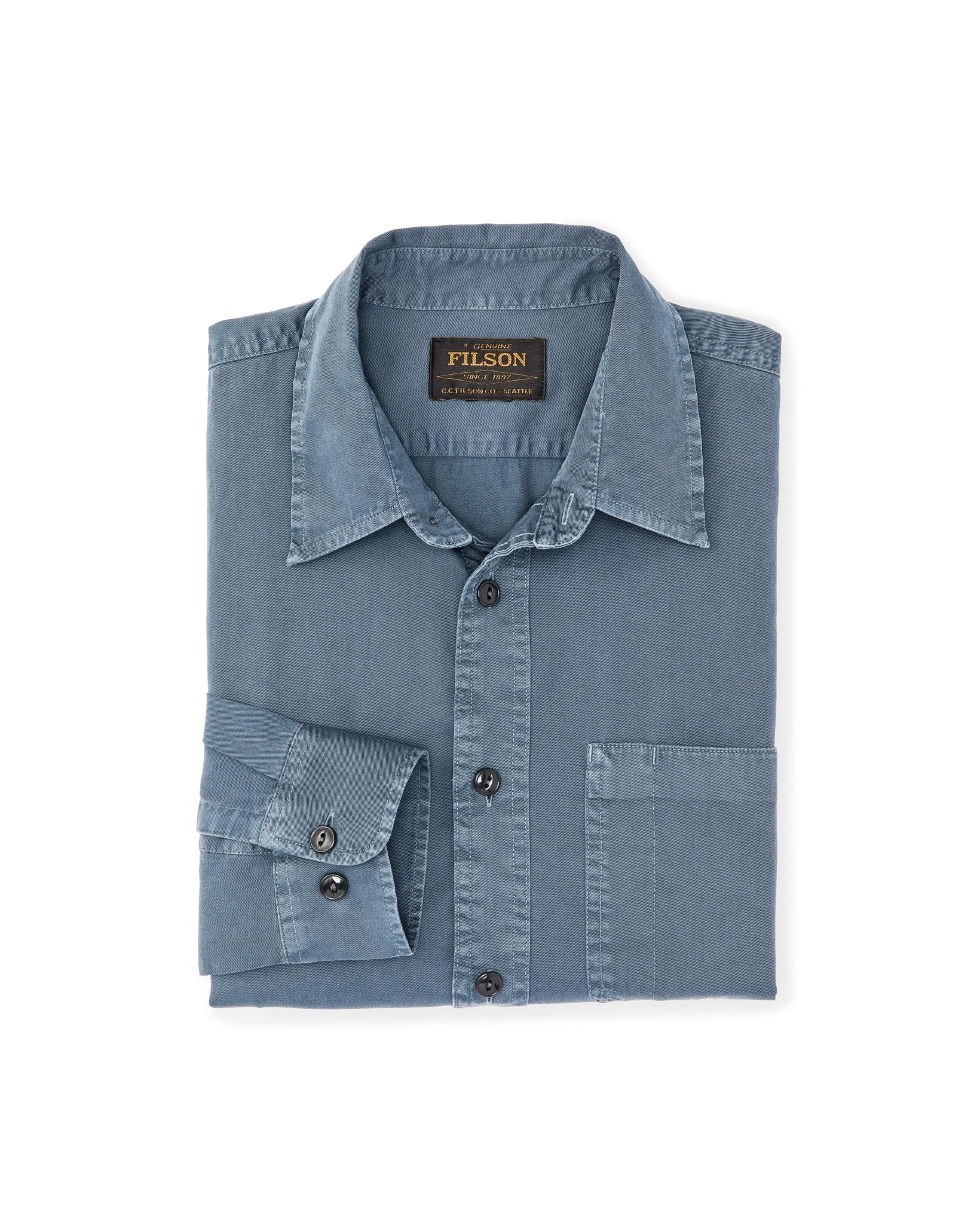 4.5-oz. Twill Shirt - Orion Blue