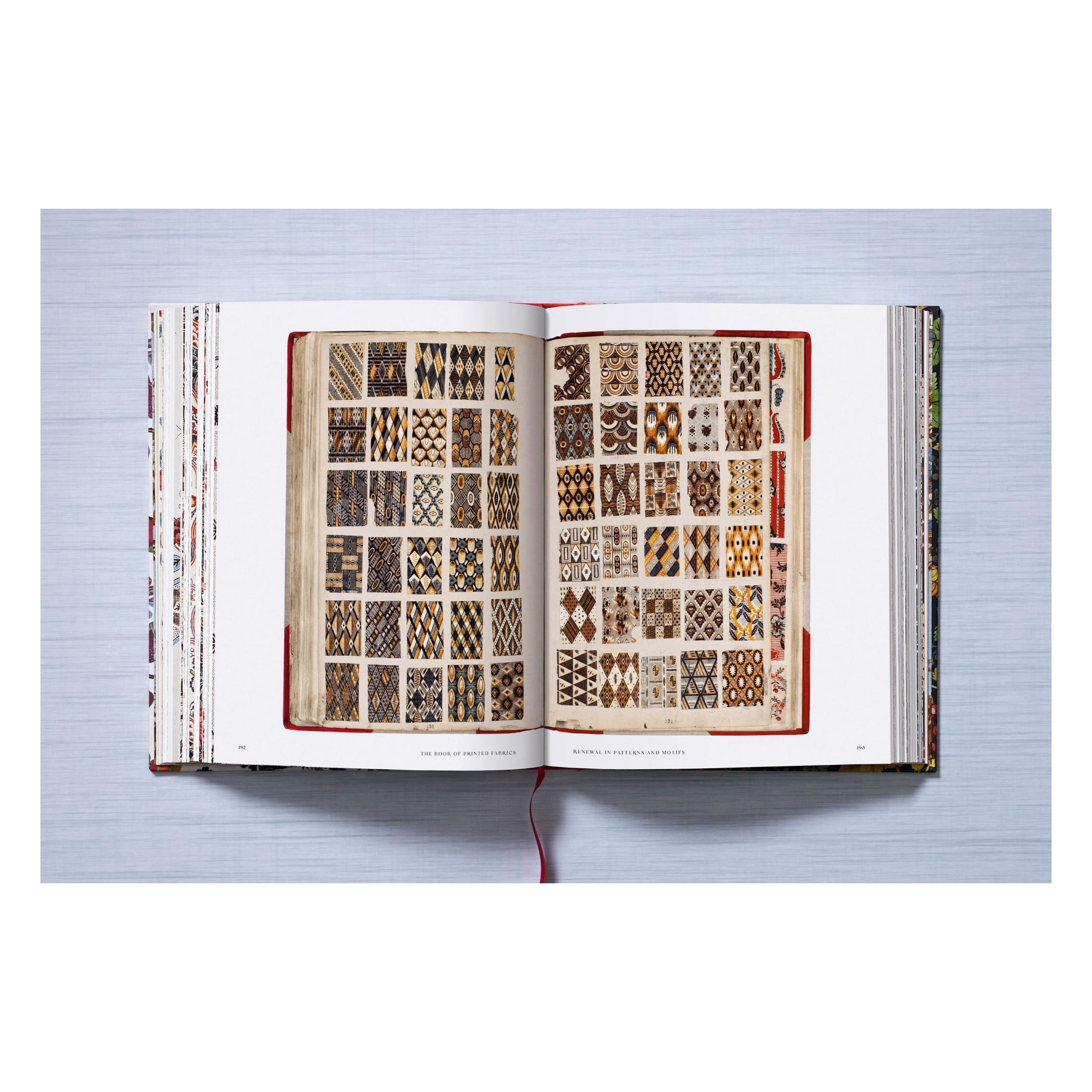 Printed Fabrics. From the 16th century until today (German, French, English)