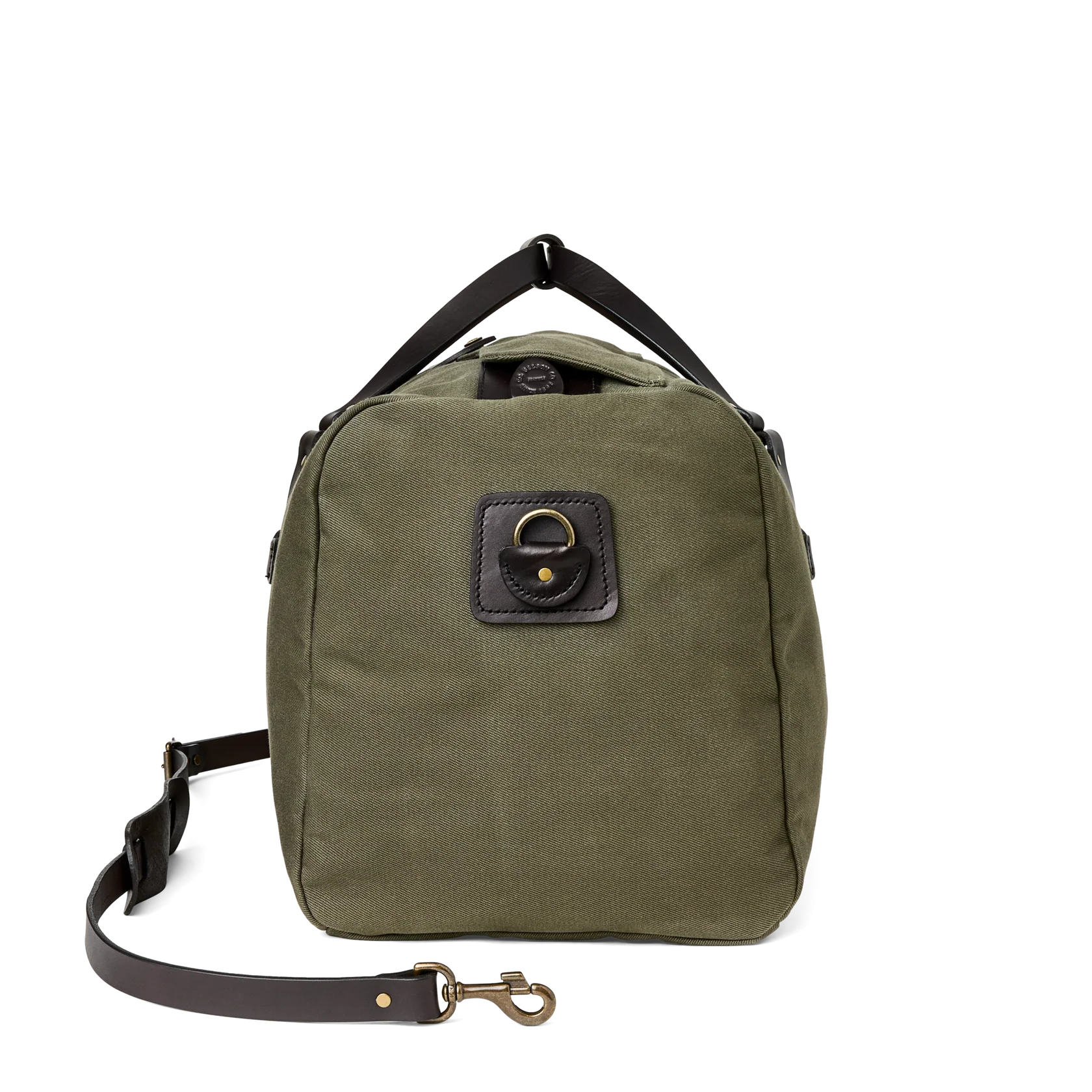 LARGE RUGGED TWILL DUFFLE - OTTER GREEN
