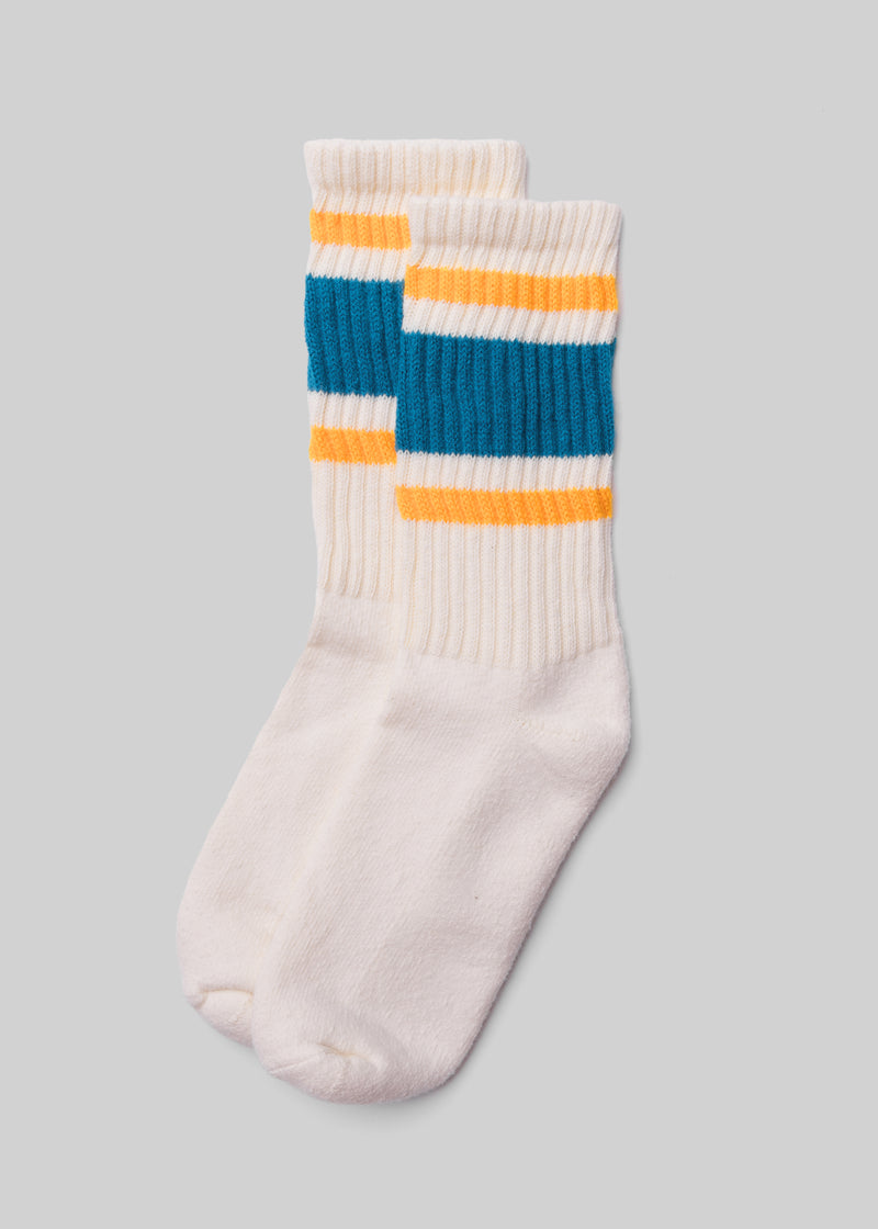 The Retro Stripe Crew Socks