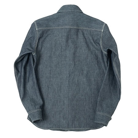 11.4 oz Indigo Double Weave Shirt