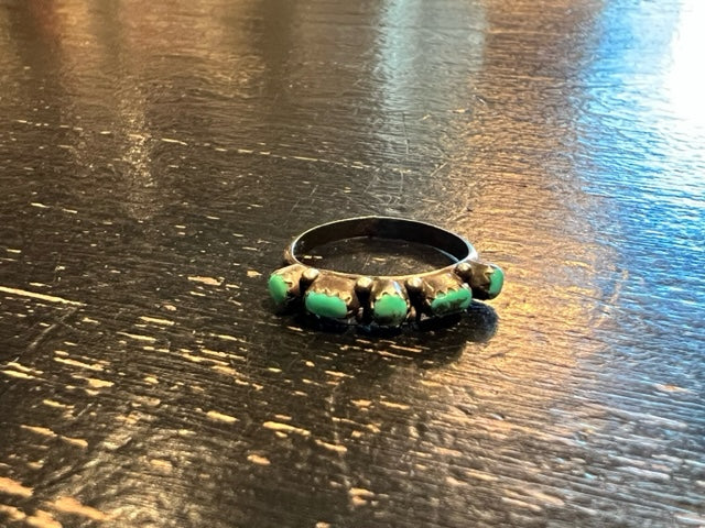 Vintage Sterling and Turquoise Ring