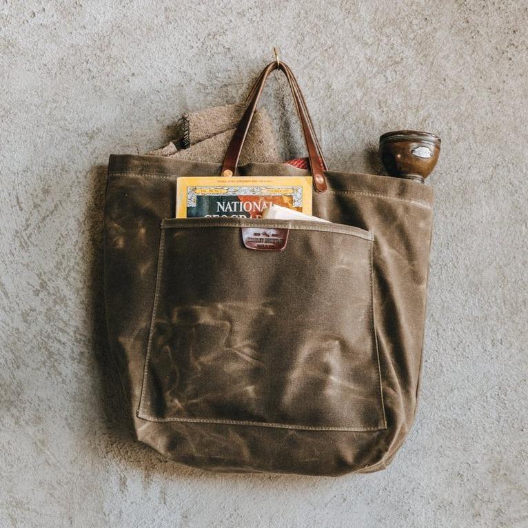 Coal Tote - Waxed Field Tan