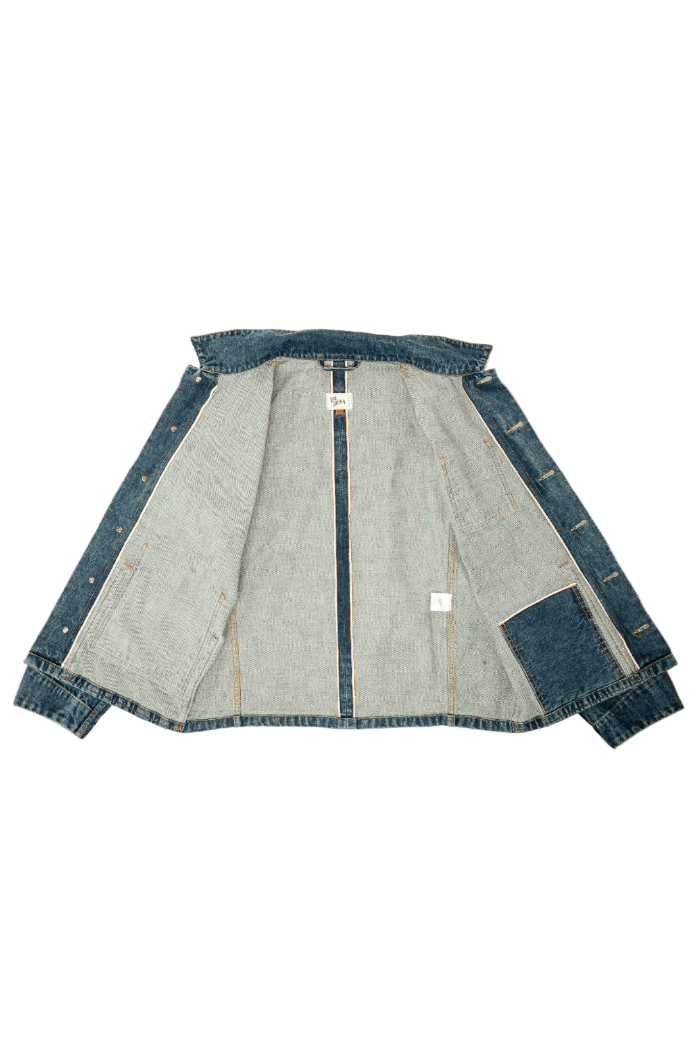 Amos Chore Coat - Stonewashed15oz Japanese Selvedge Denim
