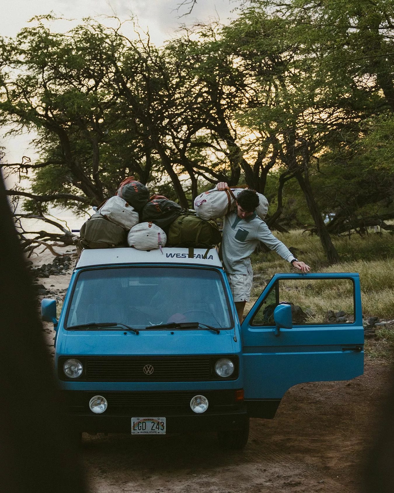 Okavanga Duffel Bag 65L - Faded Navy