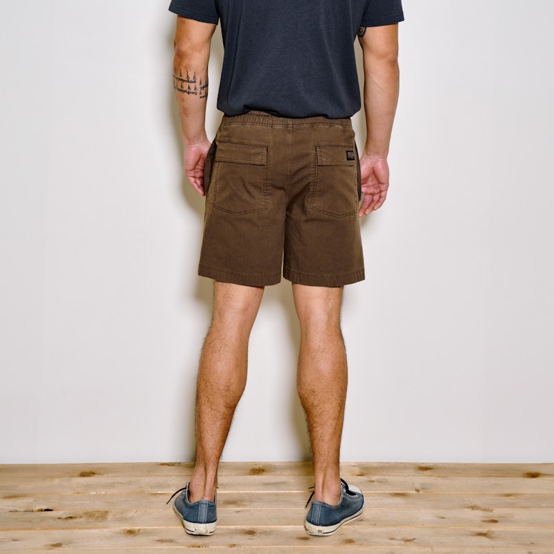 GRANITE MOUNTAIN PULL ON SHORTS - DARK EARTH