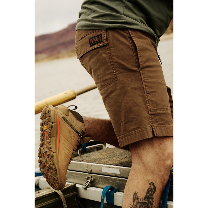 GRANITE MOUNTAIN PULL ON SHORTS - DARK EARTH