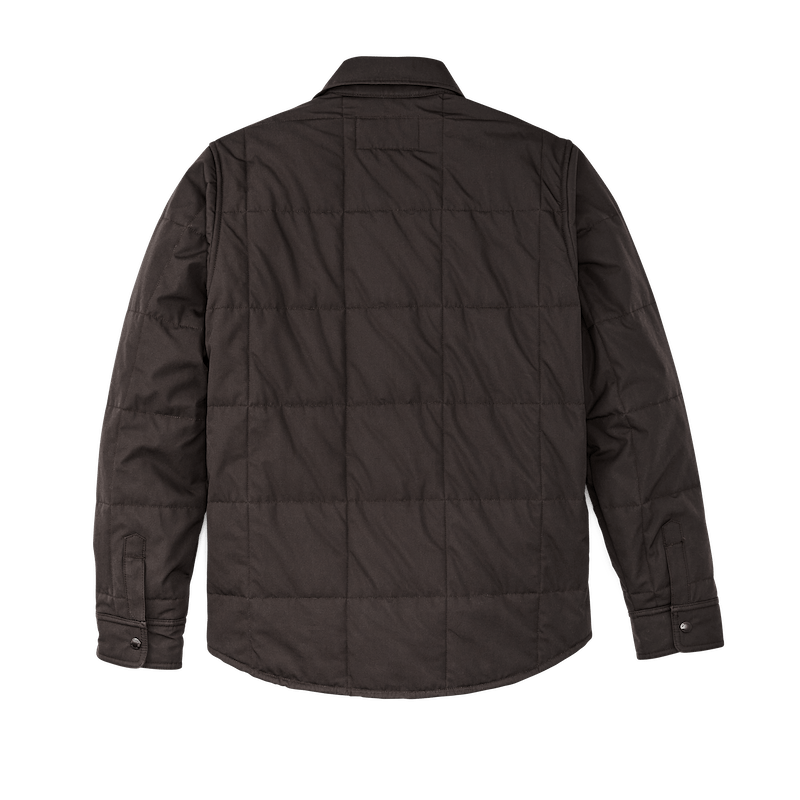 COVER CLOTH QUILTED JAC-SHIRT - Cinder