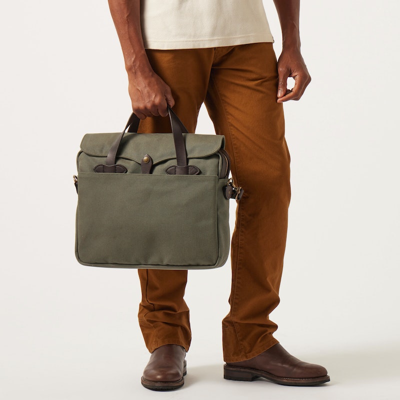 RUGGED TWILL ORIGINAL BRIEFCASE - OTTER GREEN