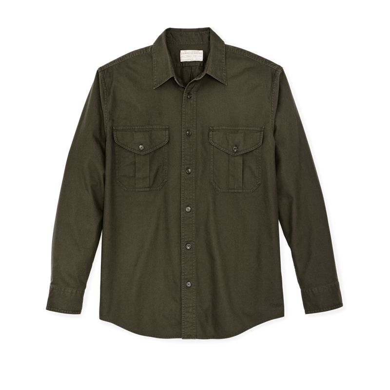 LIGHTWEIGHT ALASKAN GUIDE SHIRT - DARK OLIVE