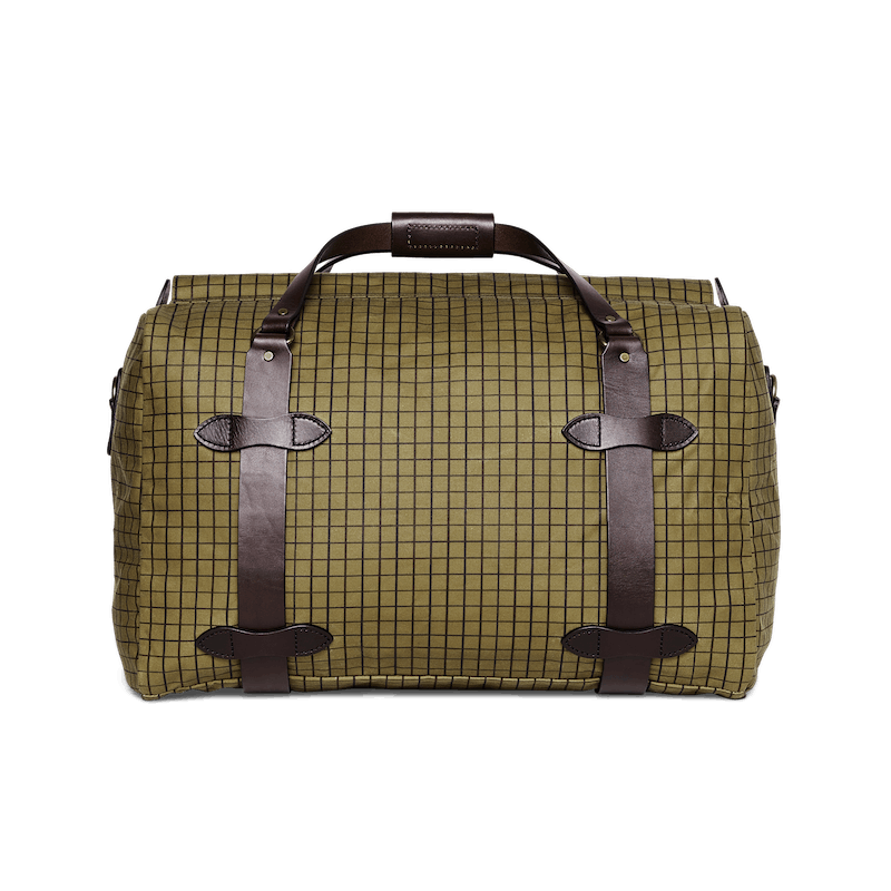 OIL FINISH TIN CLOTH DUFFLE - FLYWAY GREEN