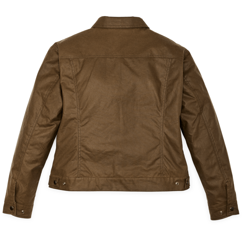 Women's Short Lined Cruiser Jacket Dark Tan