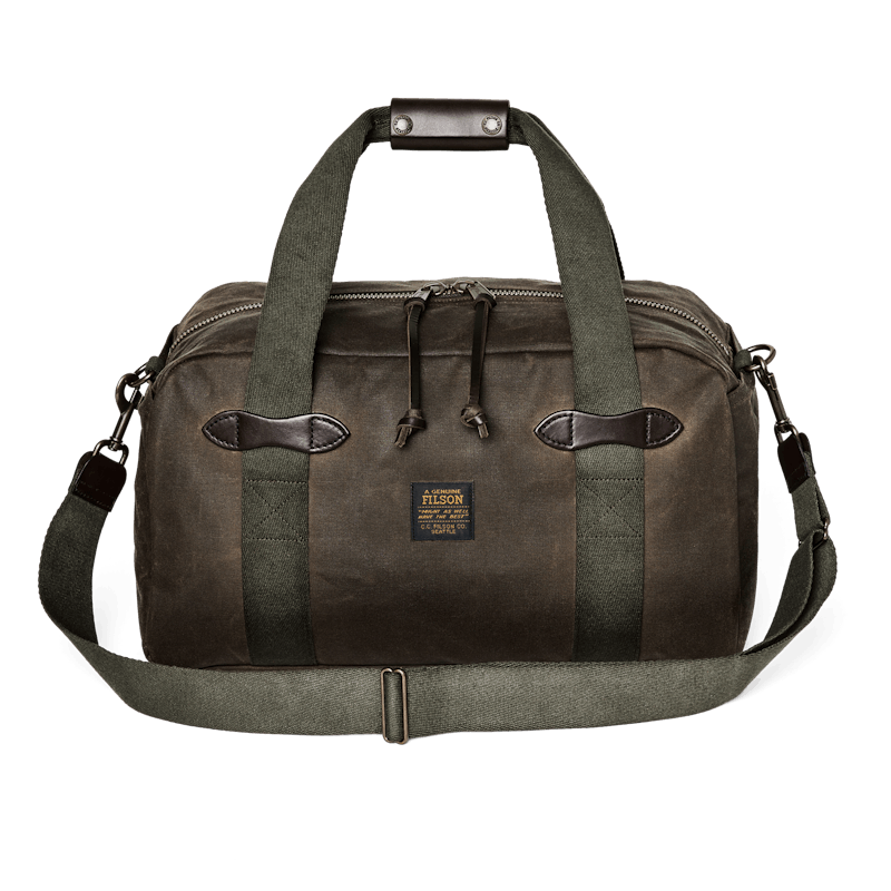 SMALL TIN CLOTH DUFFLE BAG - OTTER GREEN