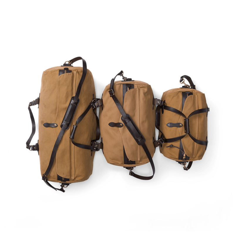 SMALL RUGGED TWILL DUFFLE BAG