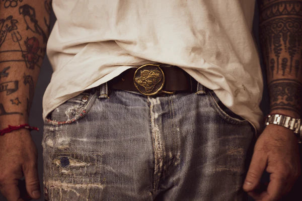 Bonehead Belt Buckle
