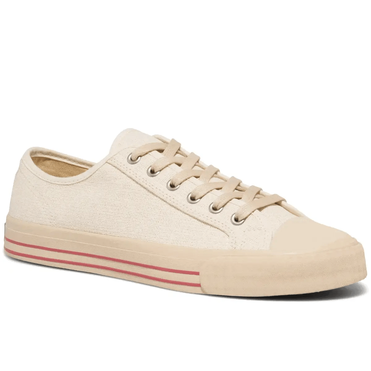 Center Low-Top White/Biscotti