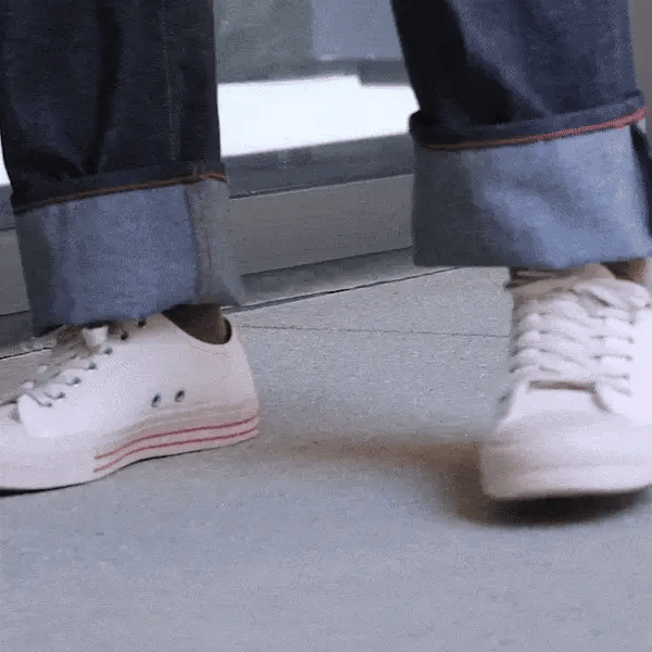 Center Low-Top White/Biscotti