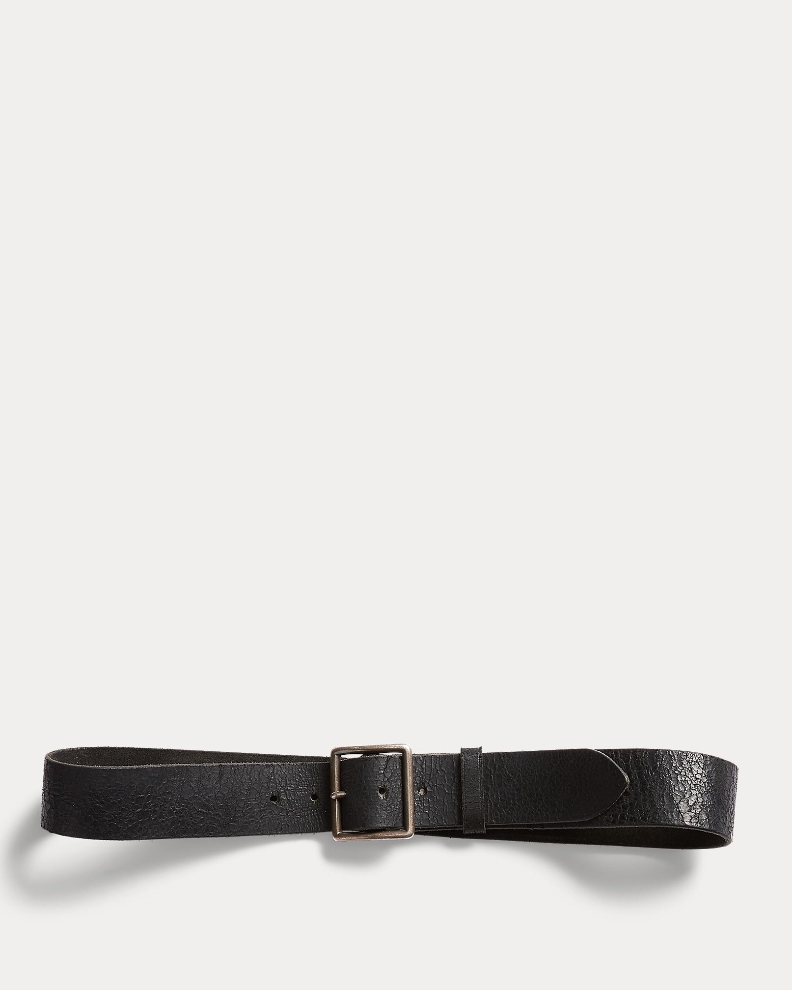 RRL Distressed Leather Belt