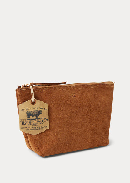 RRL Roughout Suede Pouch