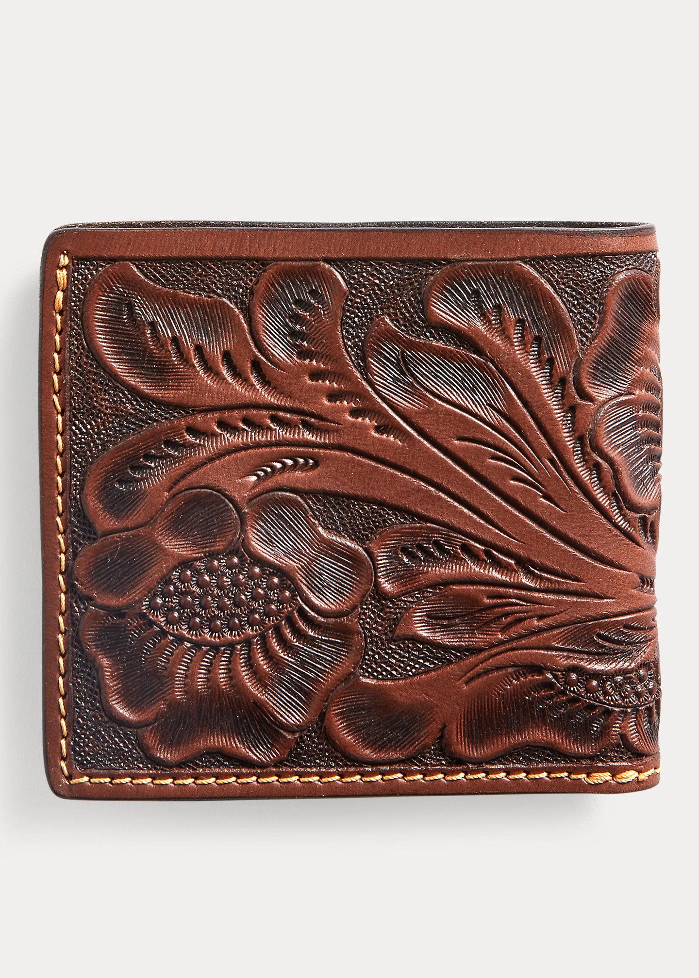 RRL Hand-Tooled Leather Billfold