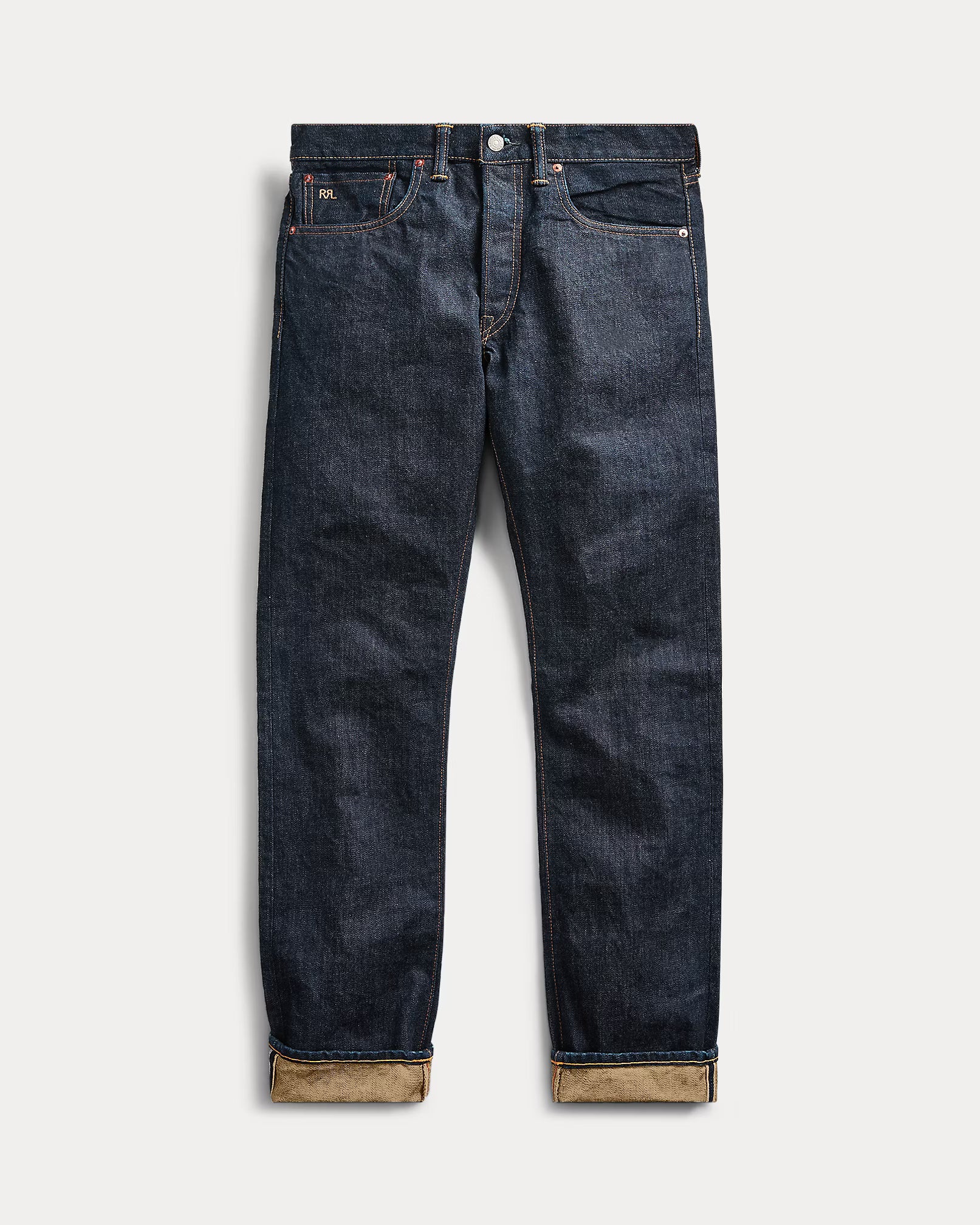 RRL Slim Fit Once-Washed Selvedge Jean