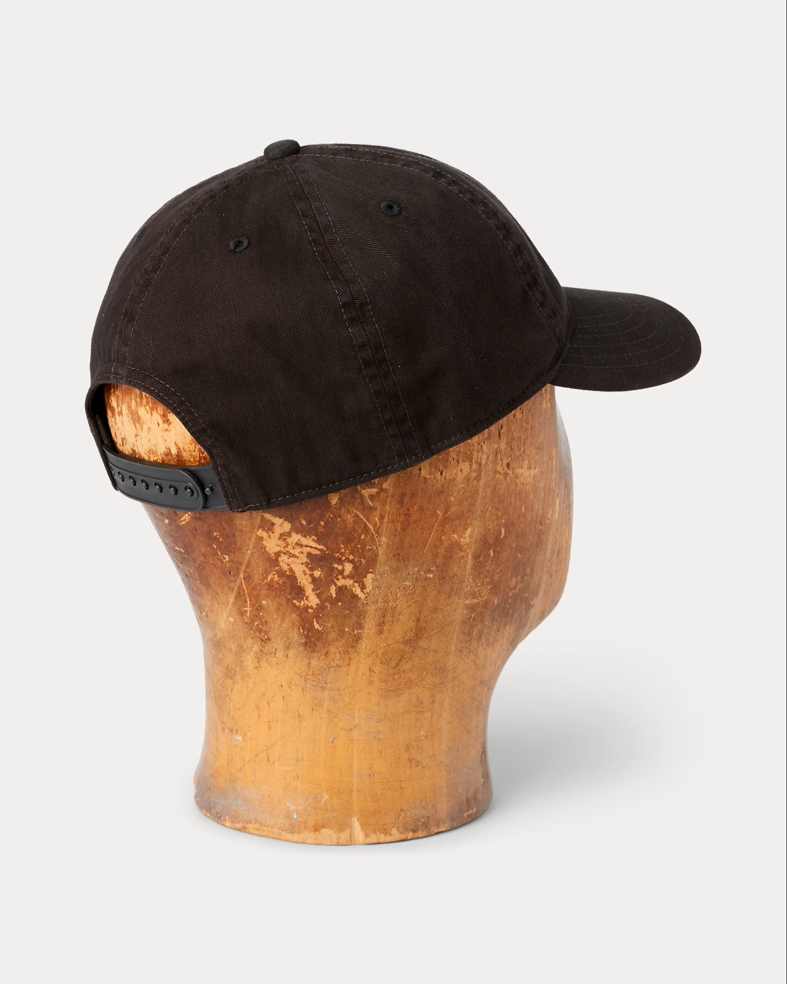 RRL Winged-Logo Twill Ball Cap - Black