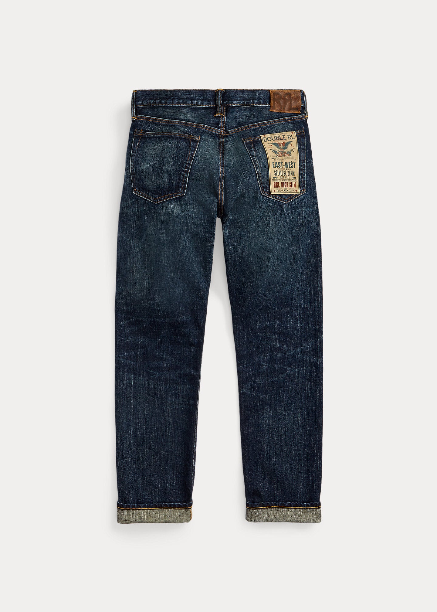 RRL High Slim Bayview Selvedge Jean