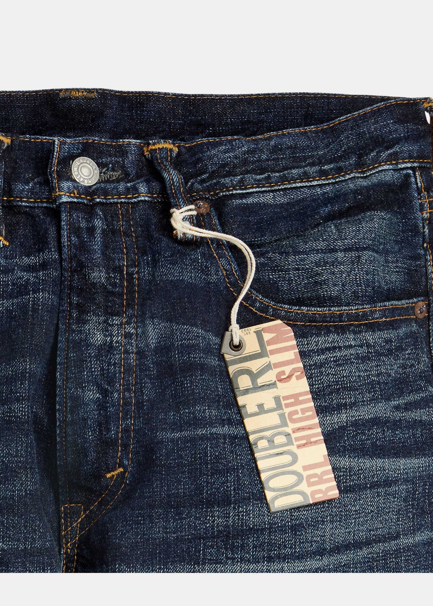 RRL High Slim Bayview Selvedge Jean