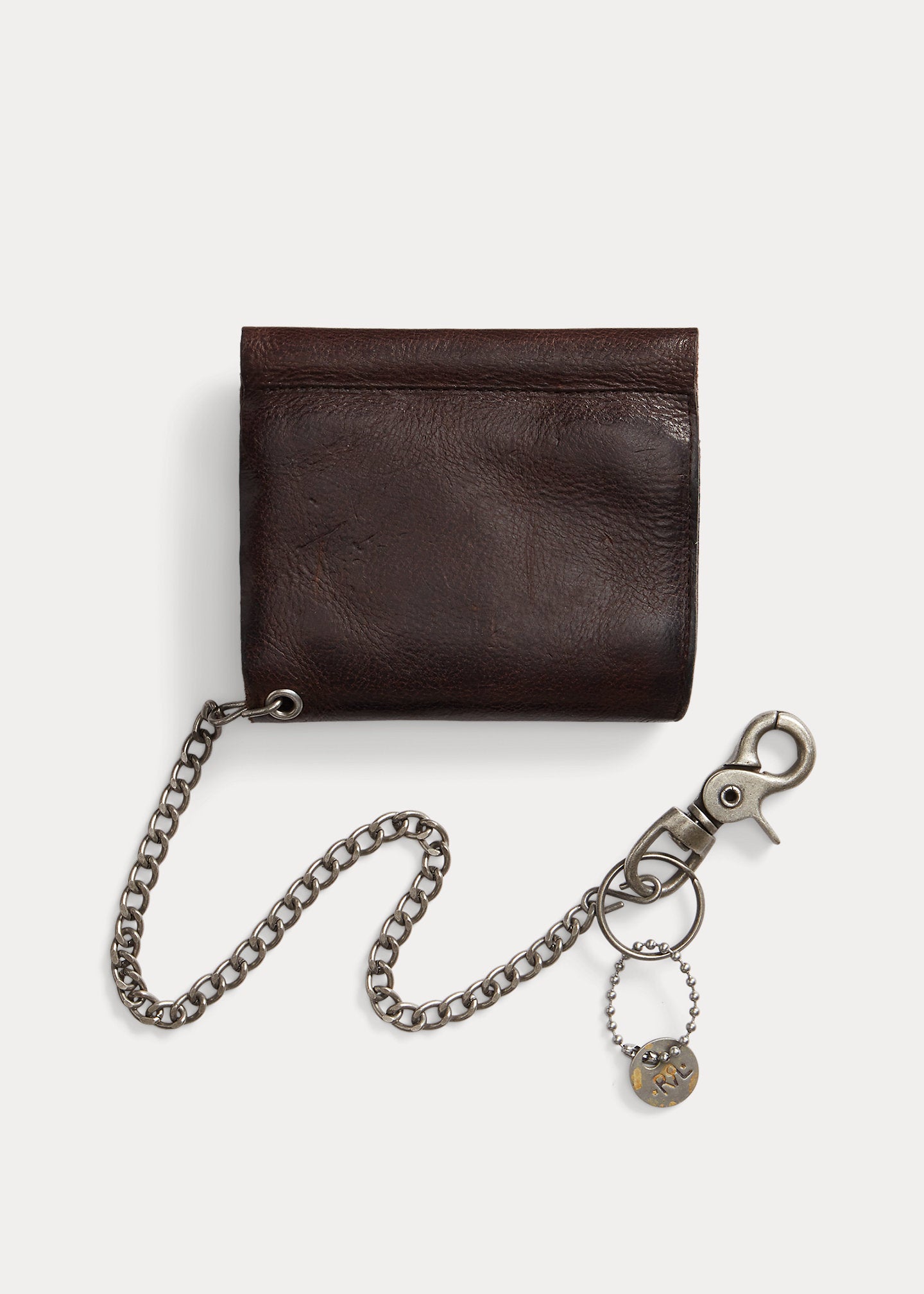 RRL Leather Chain Wallet