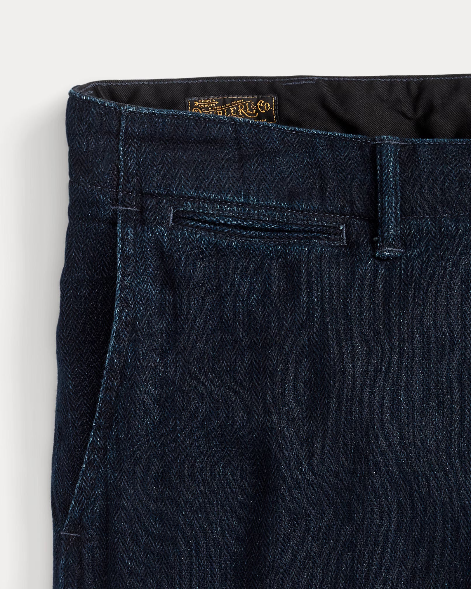 RRL Indigo Herringbone Officer’s Pant