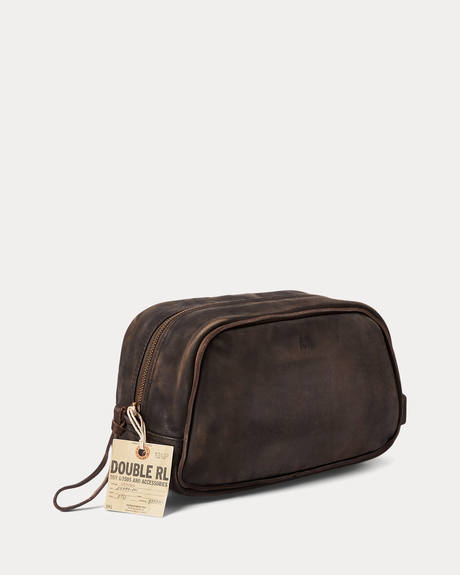 RRL Leather Travel Case