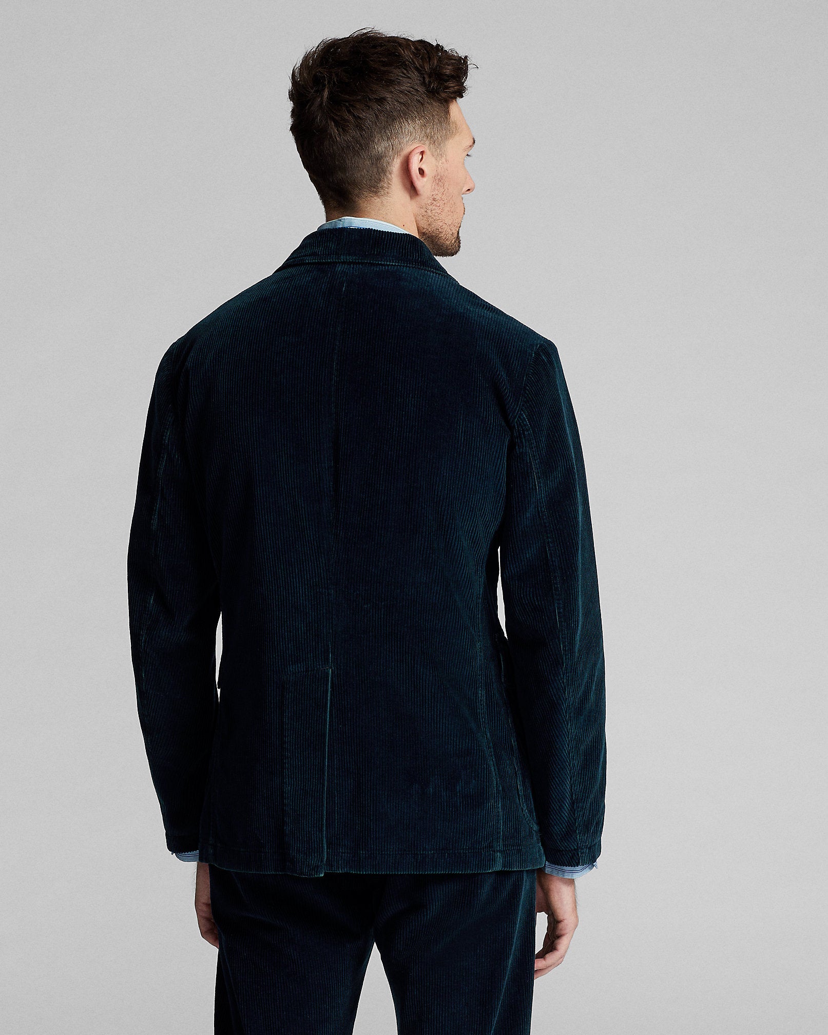 RRL Unconstructed Indigo Corduroy Sport Coat - Indigo