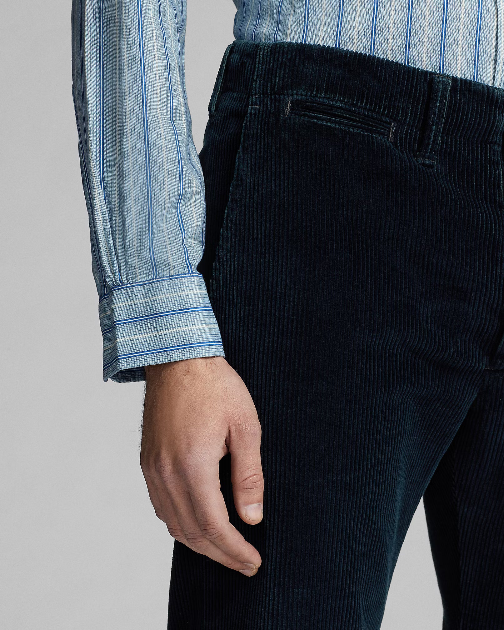 RRL Indigo Corduroy Pant