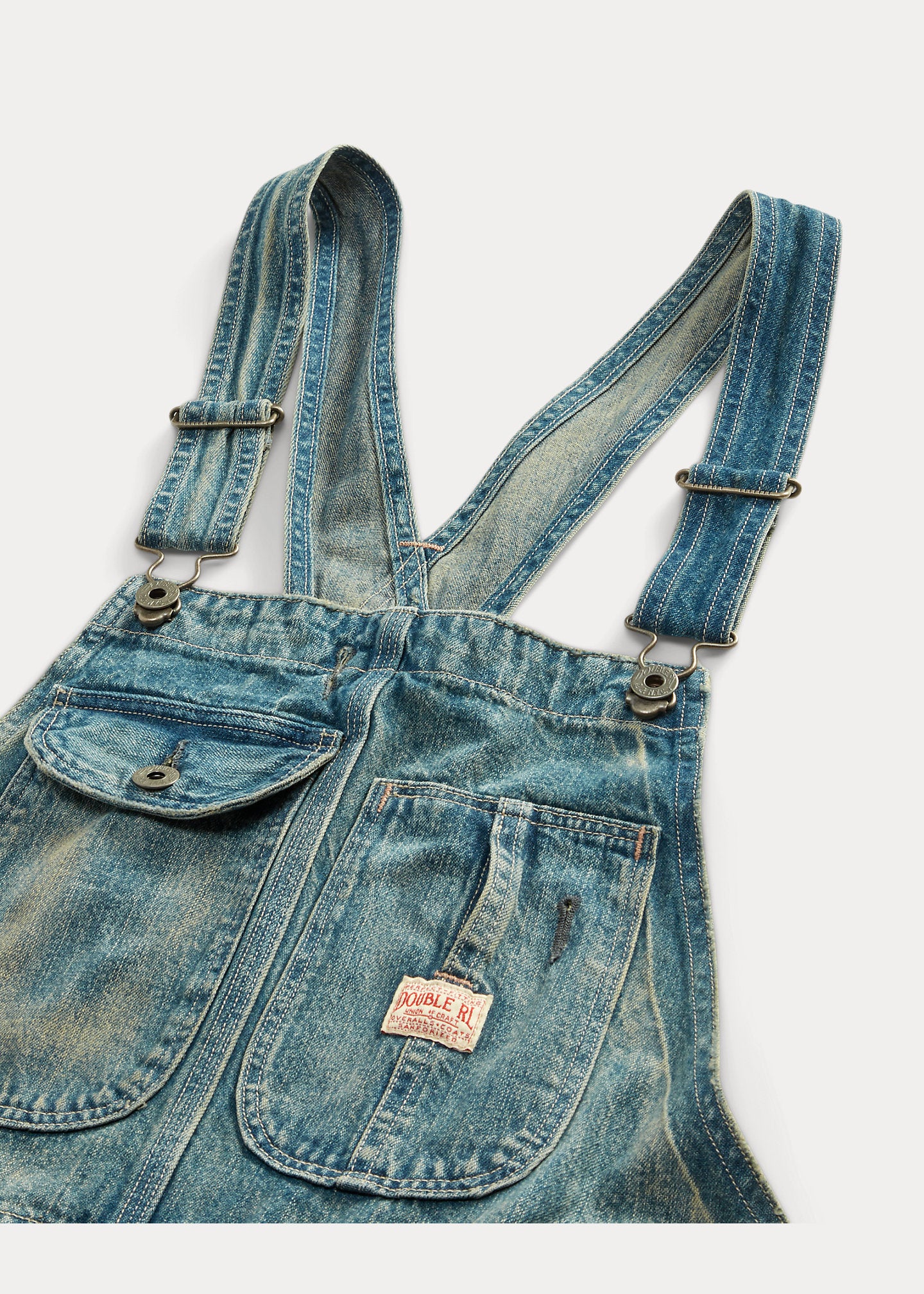 RRL Repaired Wescott Denim Overall