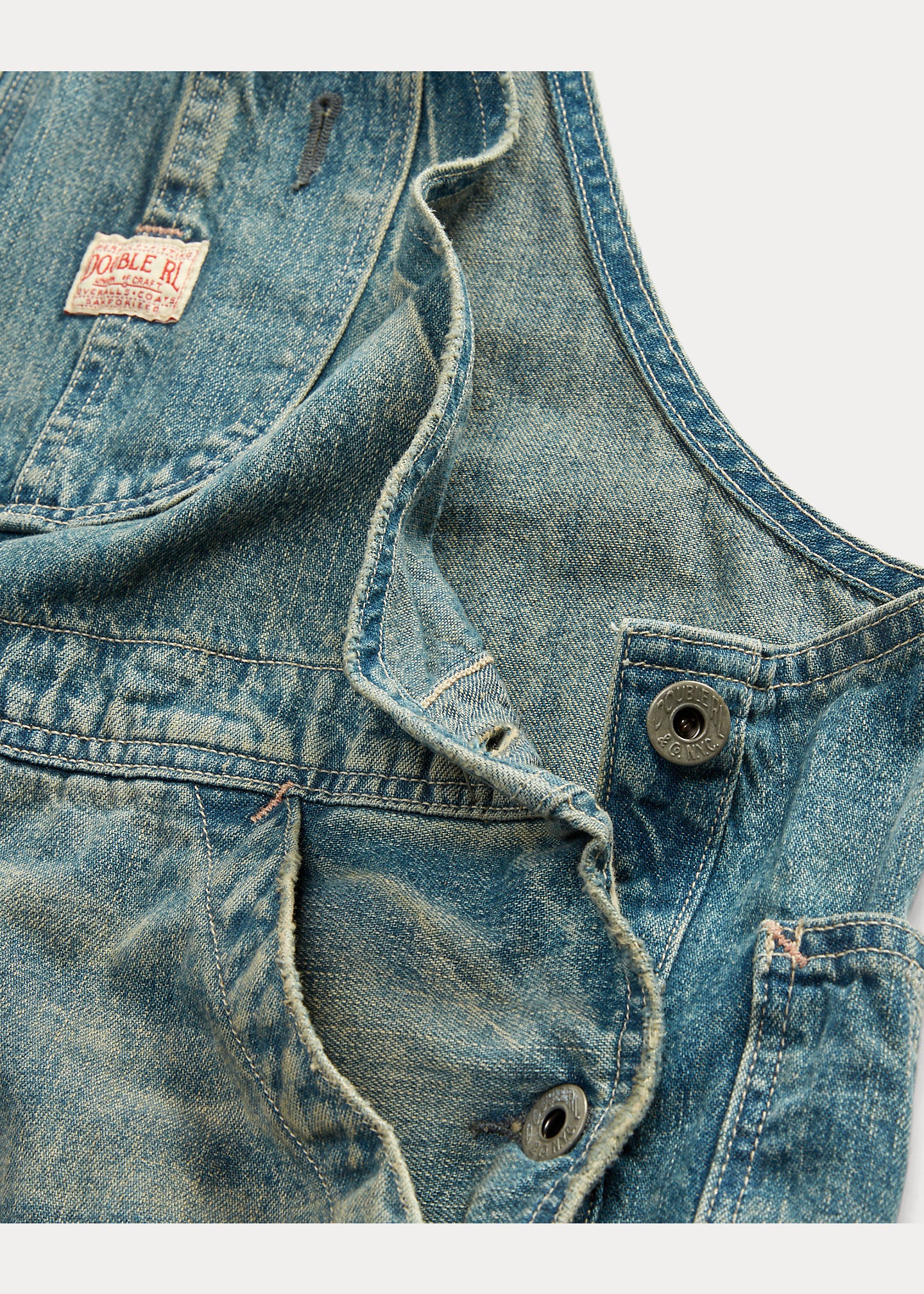 RRL Repaired Wescott Denim Overall