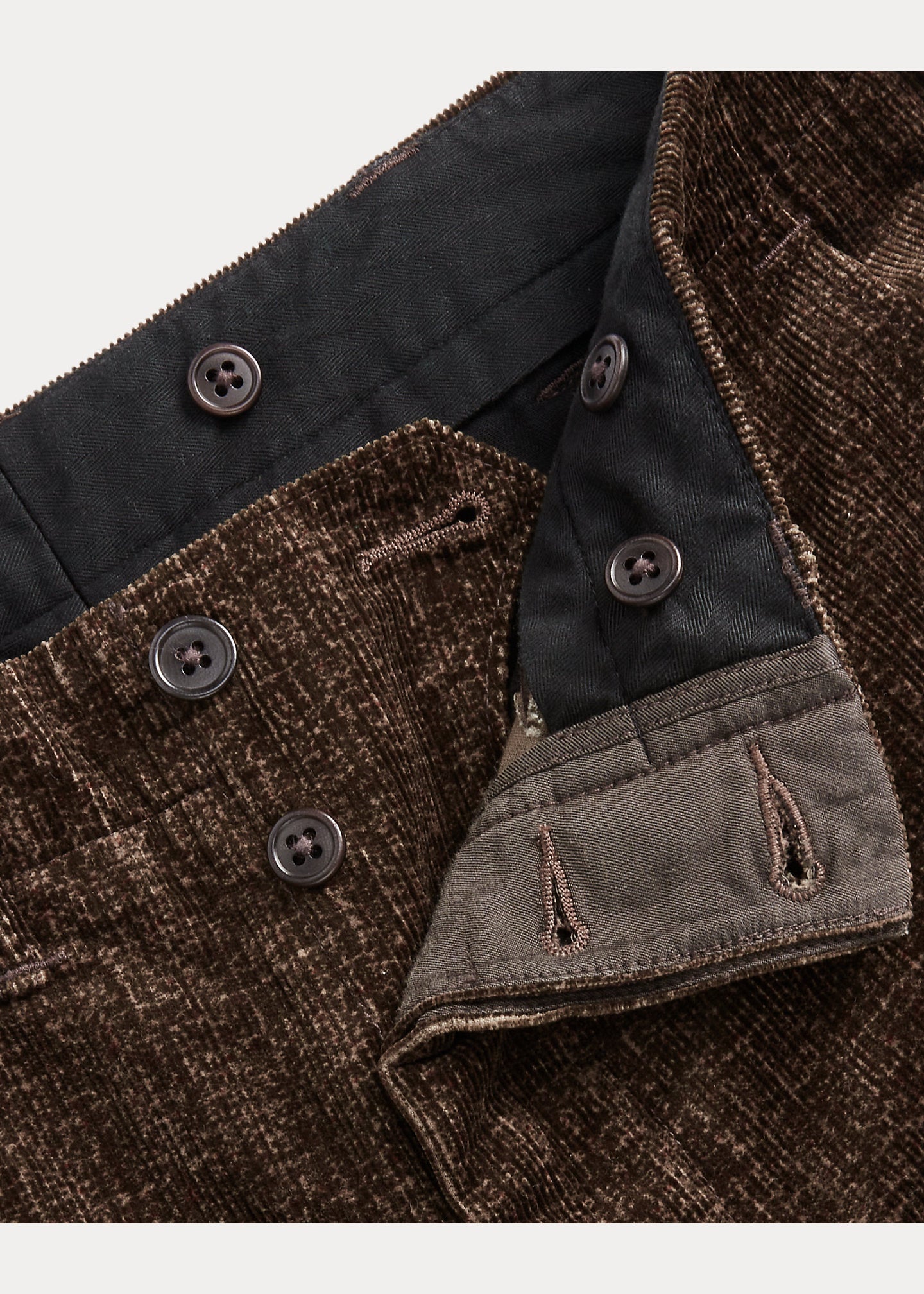 RRL Checked Corduroy Officer’s Pant