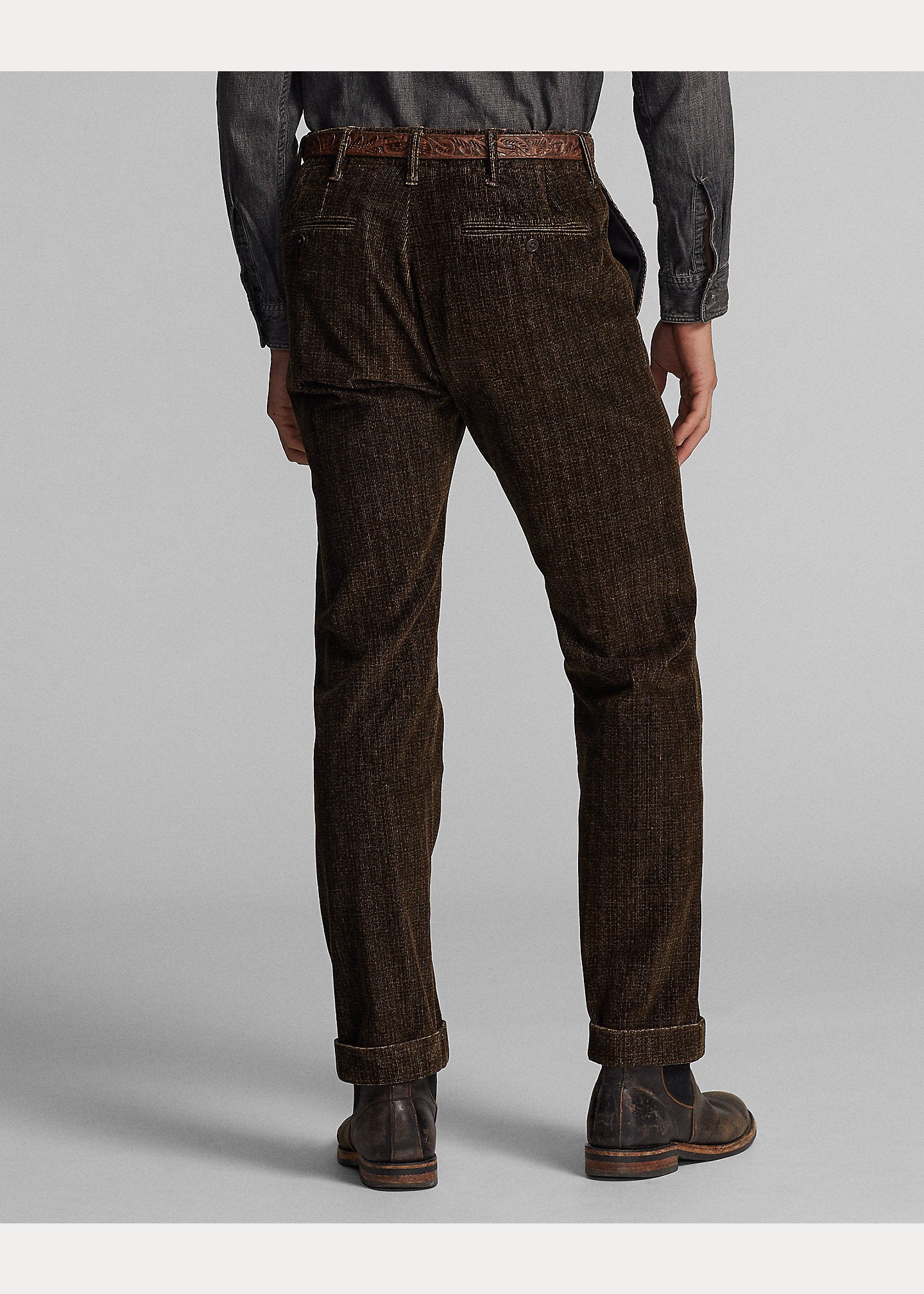 RRL Checked Corduroy Officer’s Pant