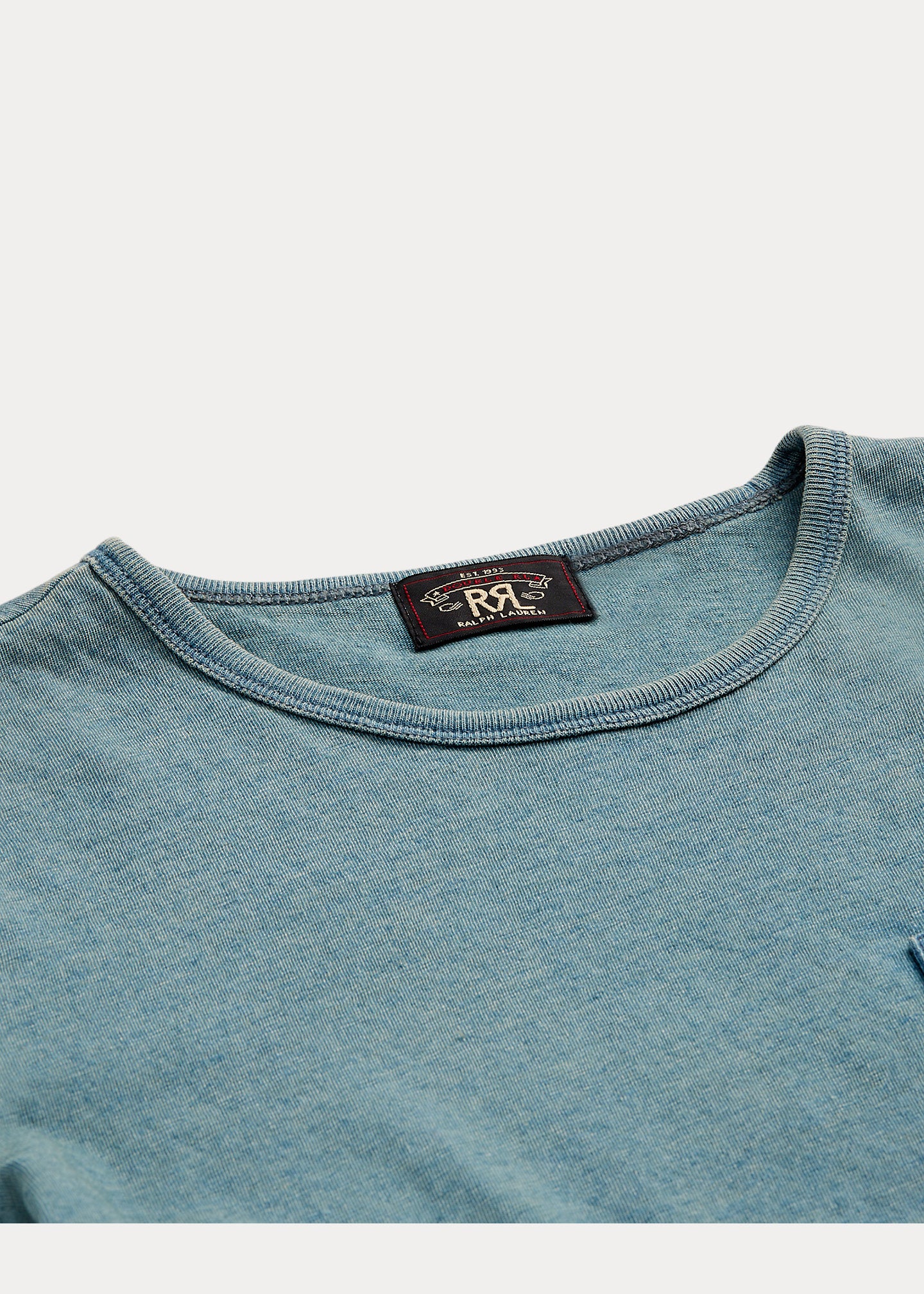 RRL Cotton-Linen Pocket Tee