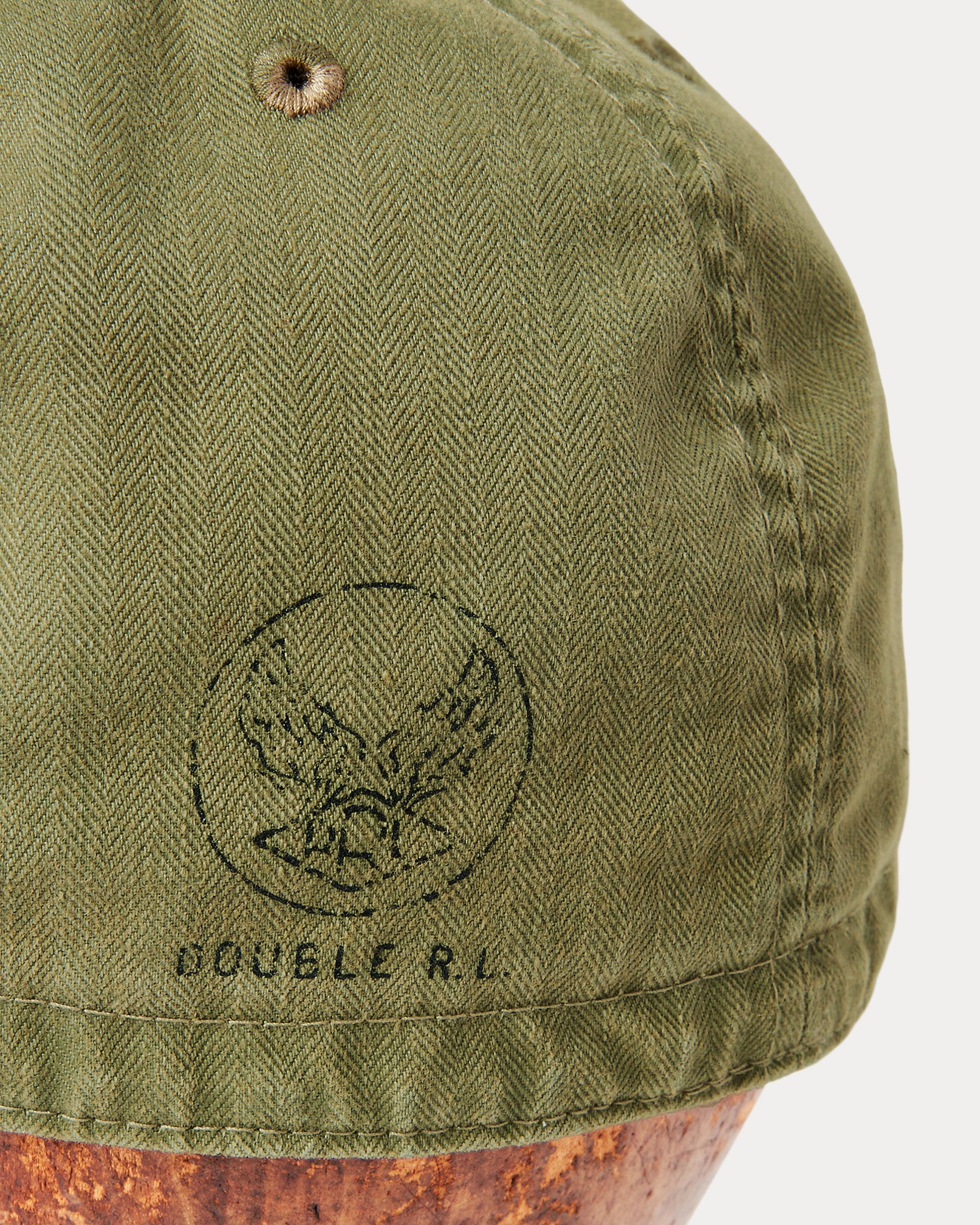 RRL Herringbone Twill Service Cap