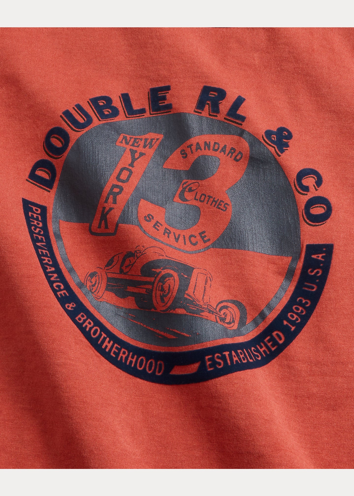 RRL Jersey Graphic Crewneck T-Shirt