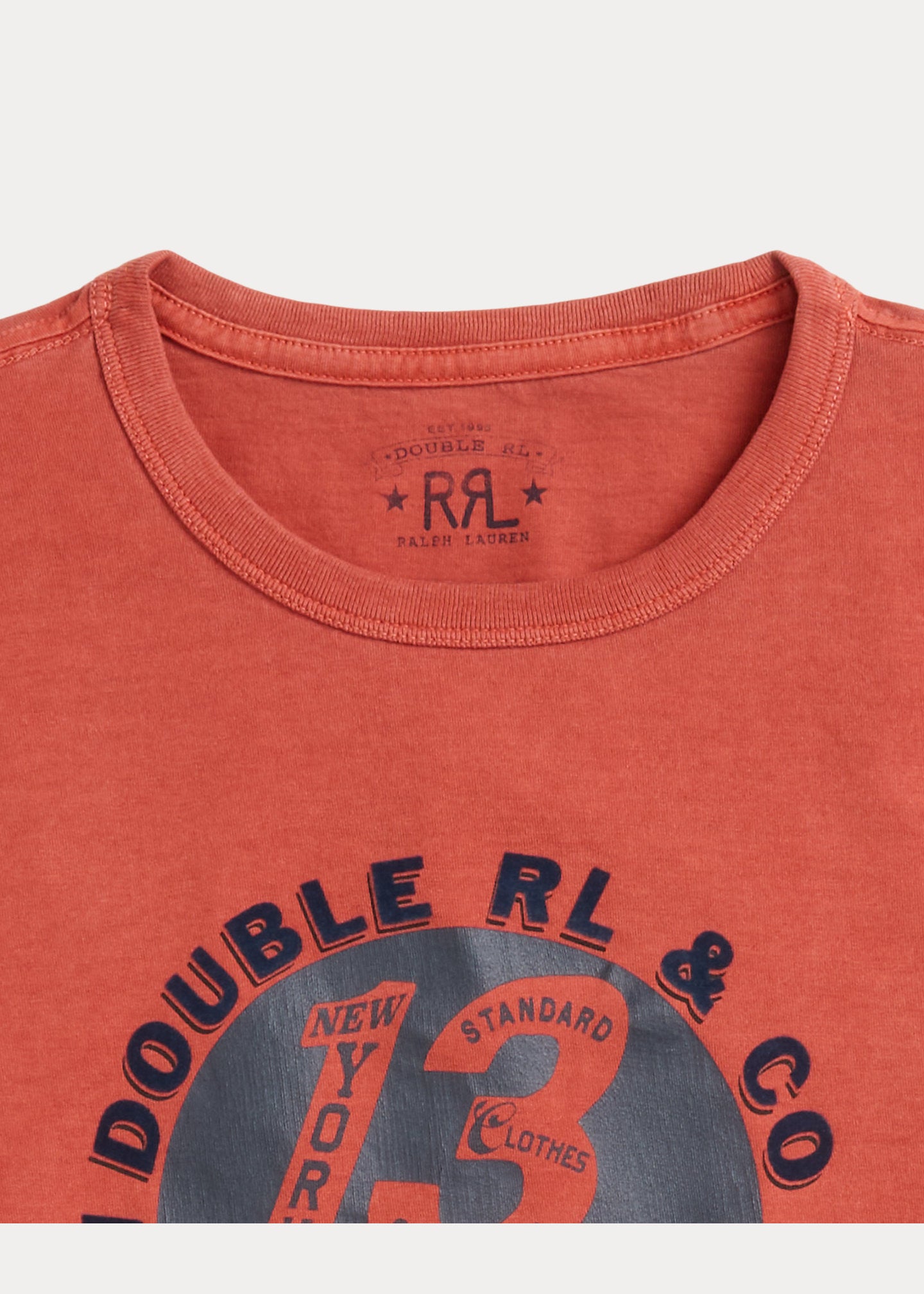 RRL Jersey Graphic Crewneck T-Shirt
